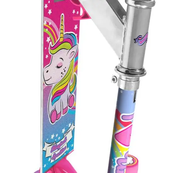 Unicorn Magical Sparkles Scooter With Flashing Wheels {7}