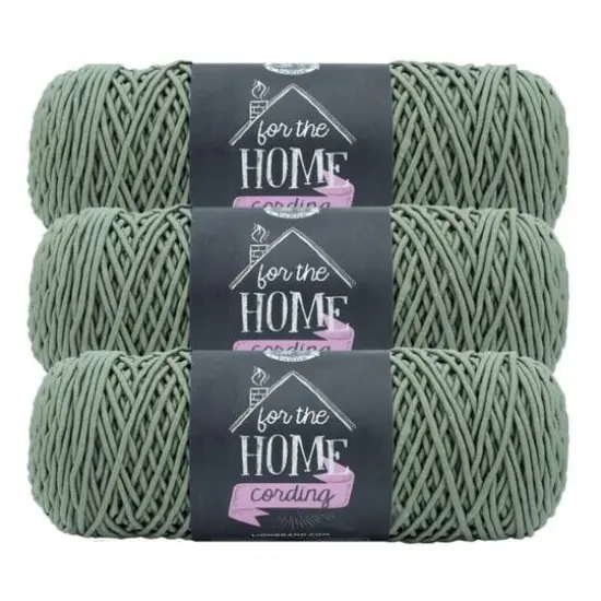 3 Pack Lion Brand&reg; For the Home Cording Yarn Willow {2}