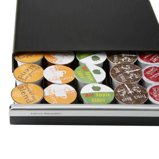 Mind Reader Black Single Serve Coffee Pod Drawer and Holder {13}