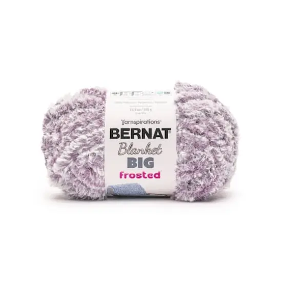 Bernat&reg; Blanket Big Frosted&trade; Yarn Mystic Purple {1}