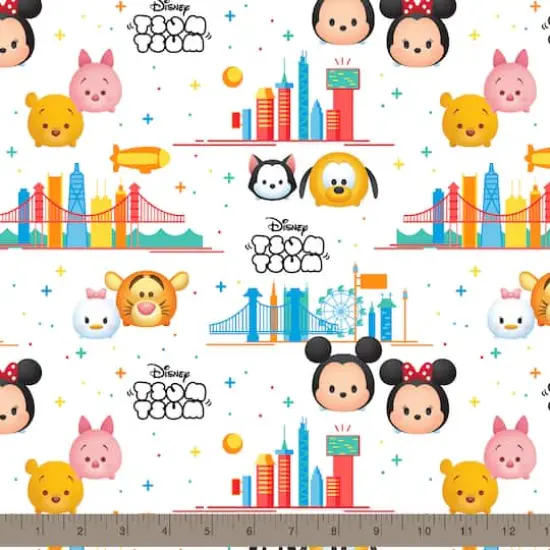 Disney&reg; Tsum Tsum Travel Cotton Fabric {3}