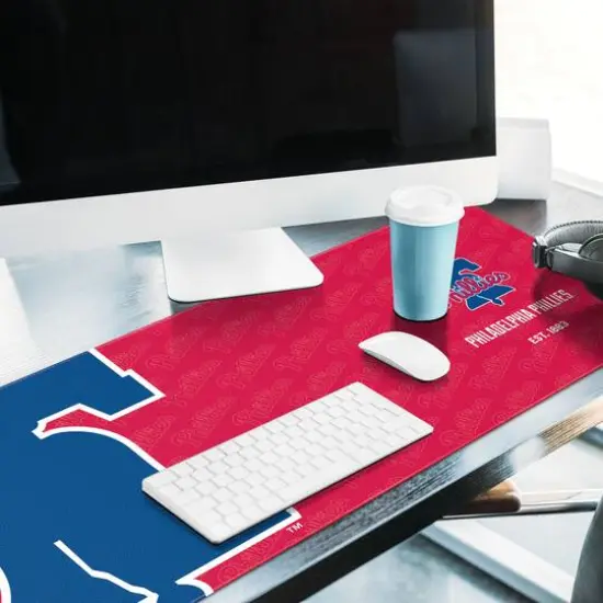 MLB Logo Series Desk Pad Philadelphia Phillies {5}