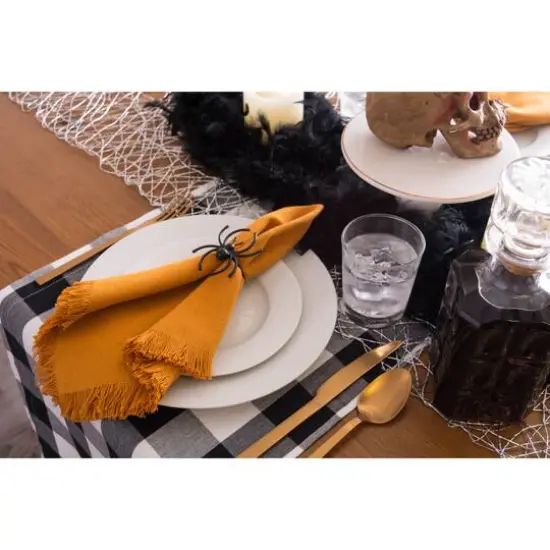 DII&reg; 72" Woven Paper Table Runner Silver {4}