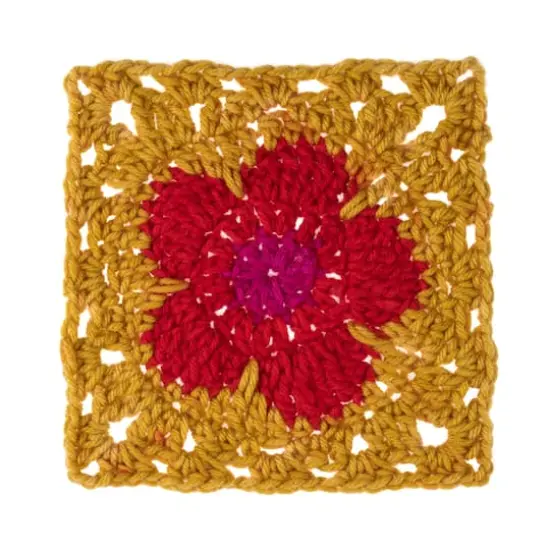 Red Heart&reg; All in One&trade; Flower Power&trade; Yarn Poppy Star {3}