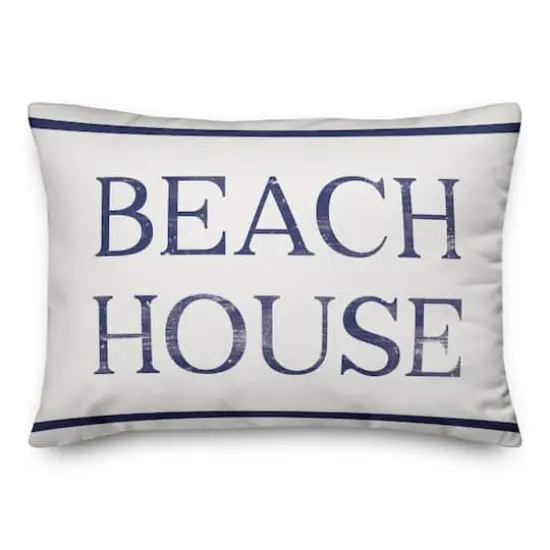 Beach House 14" x 20" Indoor / Outdoor Pillow {1}