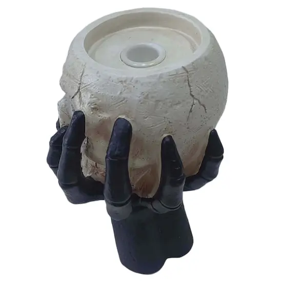 7.5" Hands & Skull Candle Holder by Ashland&reg; {4}