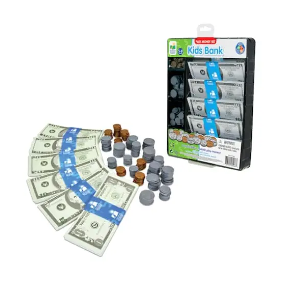 Play Money Set - Kids Bank {4}