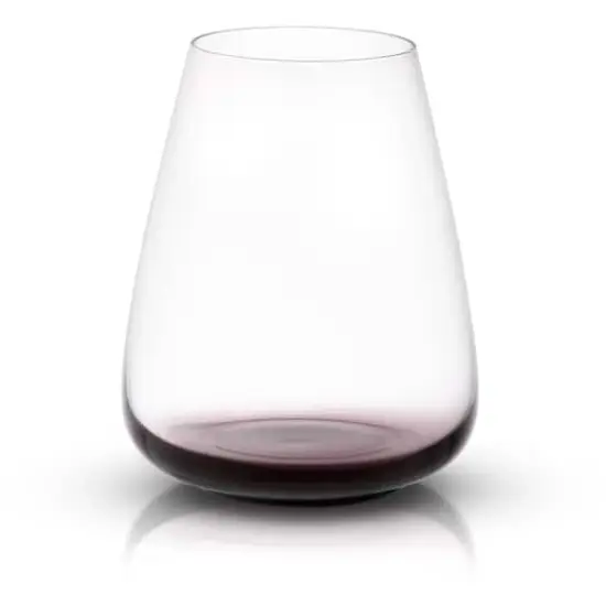 JoyJolt® 23.1oz. Black Swan Stemless White Wine Glasses, 4ct. {4}