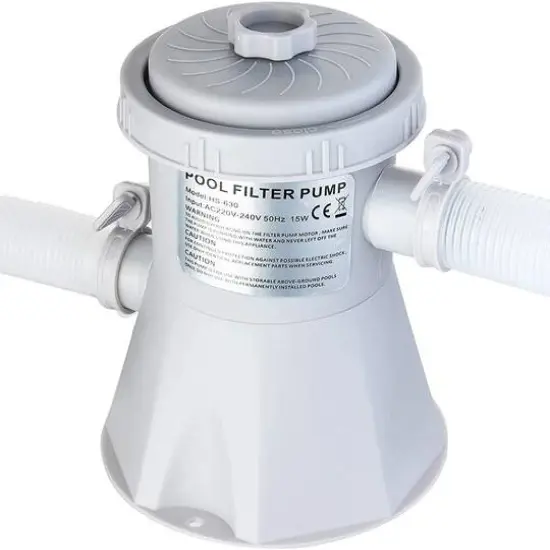 Pool Central&reg; 12 ft. Round Inflatable Easy Set Kids Swimming Pool with Filter Pump {7}