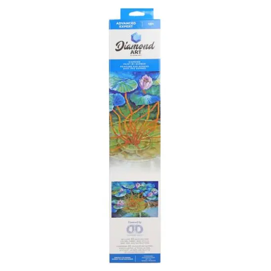 Diamond Art&reg; Water Lilies Advanced Kit {3}