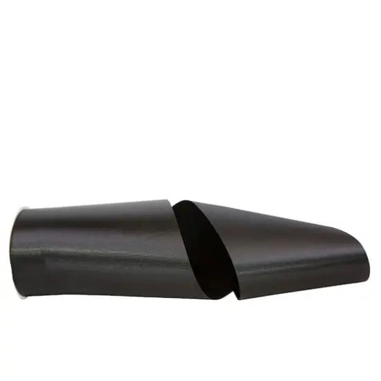 JAM Paper 6" x 50yd. Single Face Satin Allure Ribbon Black {1}