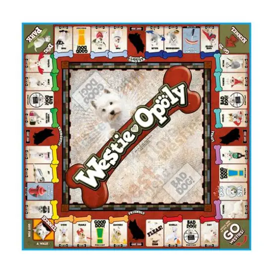 Westie-Opoly&trade; Board Game {4}