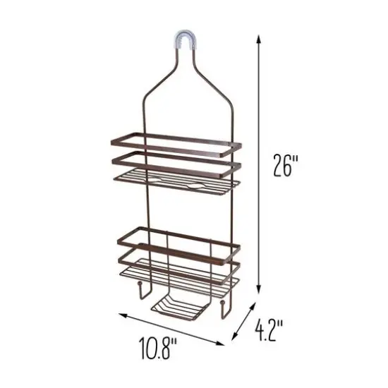 Honey Can Do Oil-Rubbed Bronze Hanging Shower Caddy {10}