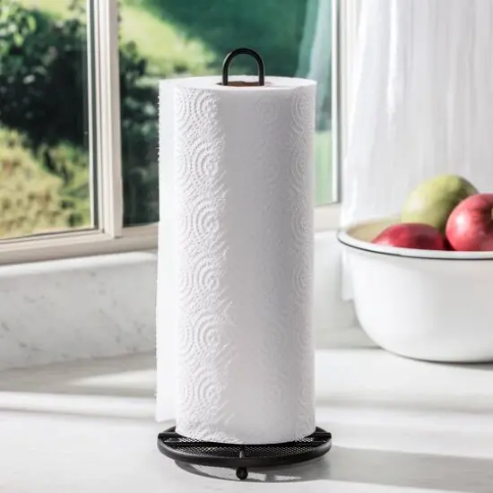 Honey Can Do Black Wire Paper Towel Holder {3}