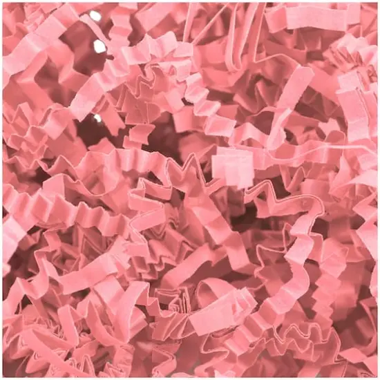 JAM Paper Crinkle Cut Shred Tissue Paper, 2oz. Pink {4}