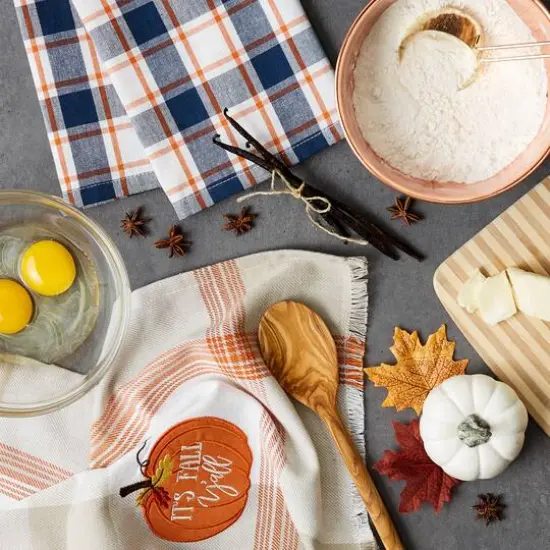 DII&reg; It's Fall Y'all Dishtowel Set {5}