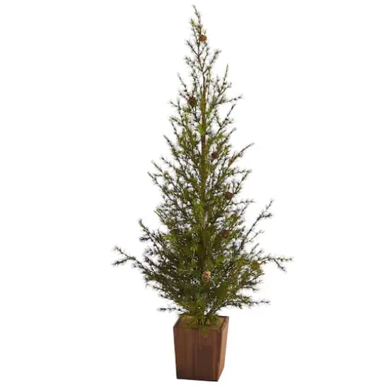 4ft. Unlit Alpine Natural Look Artificial Christmas Tree {1}