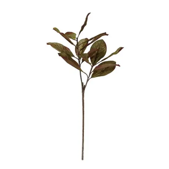 Hello Honey&reg; 32" Green Faux Magnolia Leaf Branch Stem {1}