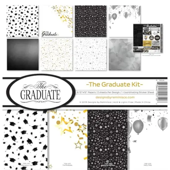 Reminisce Collection Kit 12"X12"-The Graduate {1}