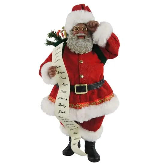 Santa's Workshop 10" Traditional Santa with List Figurine {1}