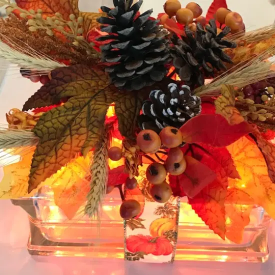 50ct. Mini Christmas String Lights with White Wire Orange {7}