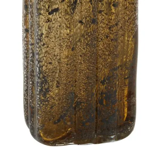 Brown Contemporary Glass Vase Set {5}