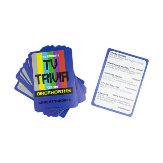 The Ultimate TV Trivia Game - Bingeworthy Expansion {6}