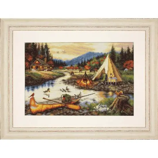 Luca-S Gold Creek Counted Cross Stitch Kit {7}
