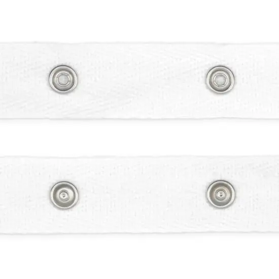 Dritz&reg; White Cotton 12 Snap Tape, 8yd. {4}