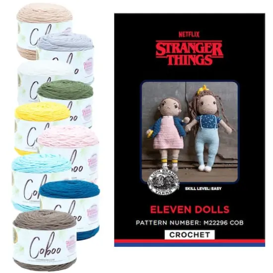 Lion Brand&reg; Stranger Things Eleven Amigurumi Crochet Kit {1}