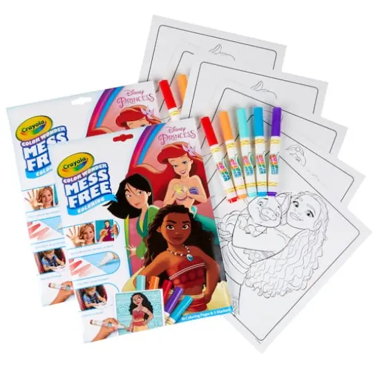 Crayola Disney Princess Color Wonder Mess Free Coloring Pad & Markers, 2ct. {1}