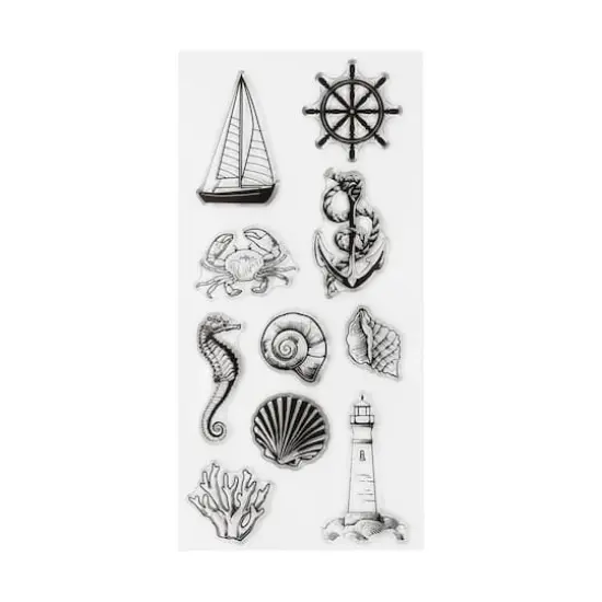 Nautical Clear Stamps, 10ct. by Recollections&trade; {1}