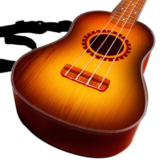 Salus KaKo'o 21" Sunburst Professional Wooden Ukulele Set {8}