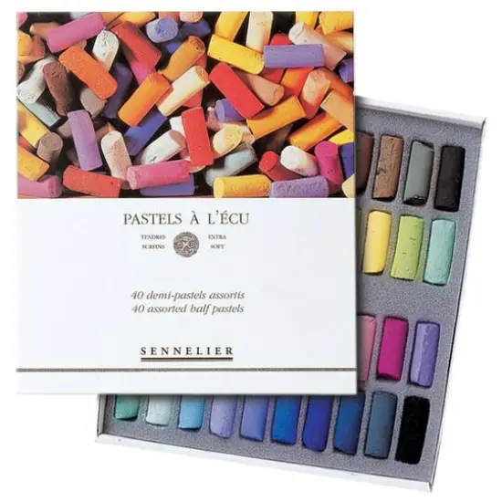 Sennelier 40 Color Half Stick Soft Pastel Set {1}