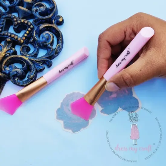 Dress My Craft&reg; Silicone Spatula Brush {6}