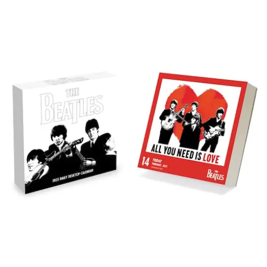 TF Publishing 2025 The Beatles Daily Desktop Calendar {7}