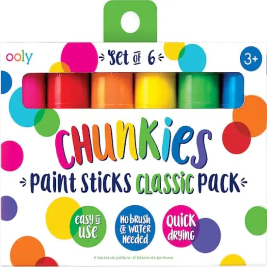 OOLY Chunkies Classic Paint Sticks, 6ct. {1}