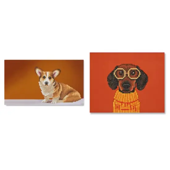 Dog Paintings Diamond Art Kit by Make Market&reg; {7}