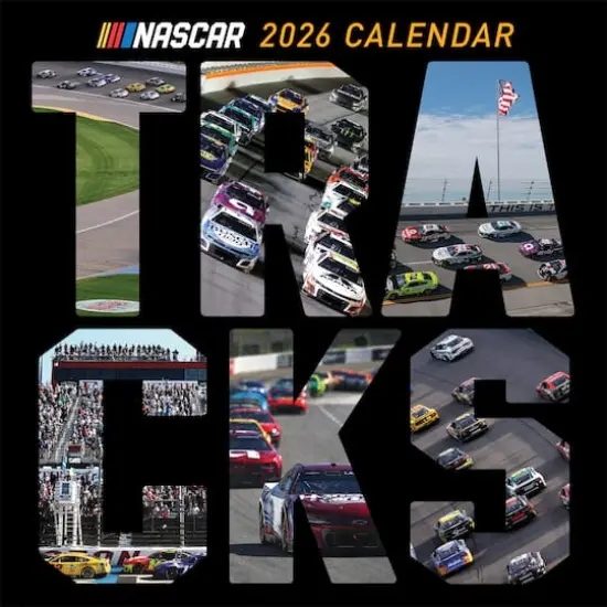 2026 Nascar Tracks Wall Calendar {1}