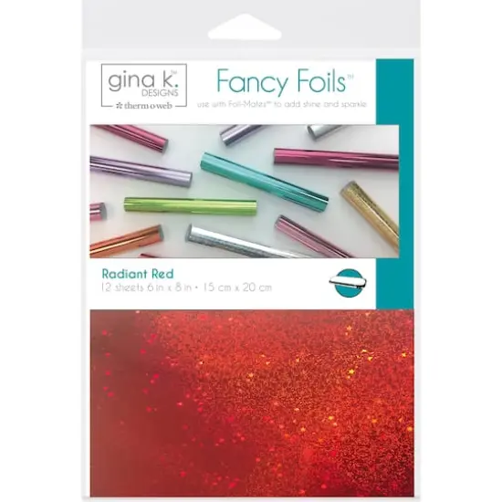 Therm O Web Gina K Designs&trade; Fancy Foils&trade; Radiant Red {1}