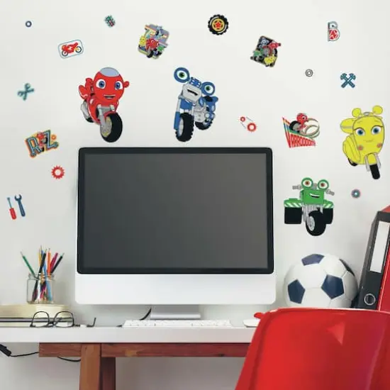 RoomMates Ricky Zoom Peel & Stick Wall Decals {4}