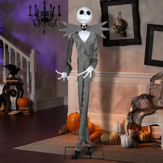 6ft. Life Sized Animated KD Jack Skellington {3}