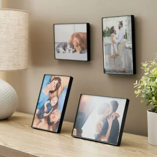 5 Pack Basics 5" x 7" Black Frames by Studio D&eacute;cor&reg; {3}