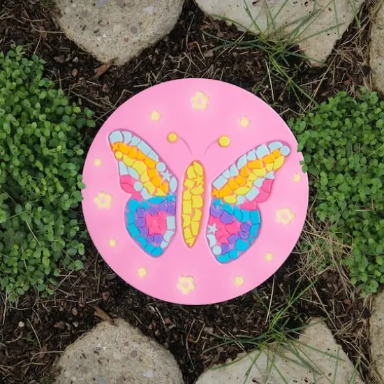 Creativity for Kids&reg; Butterfly Garden Stone {9}