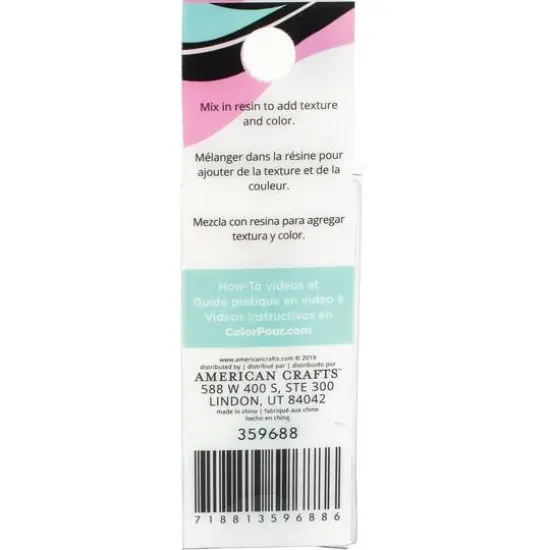 Color Pour Resin Primary Shell Flakes Mix-Ins, 4ct. {4}