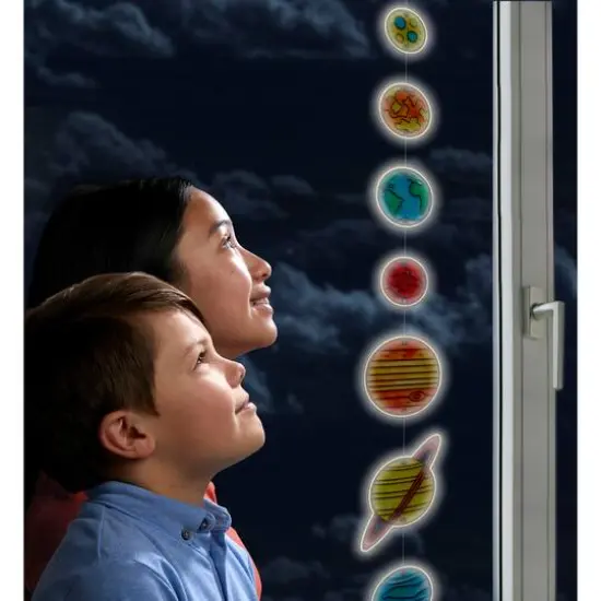 Brainstorm Toys My Very Own Solar System Sun Catcher Kit {6}