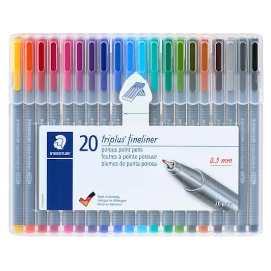 Staedtler&reg; Triplus&reg; Fineliners, 20 Count {4}