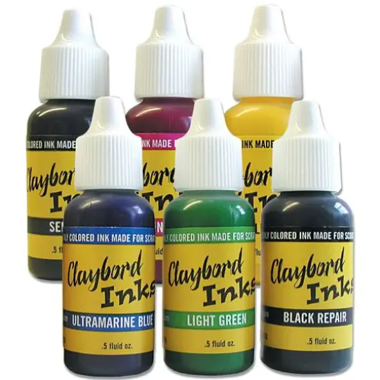 Ampersand&trade; Art Claybord&trade; & Scratchbord&trade; Ink Set {3}