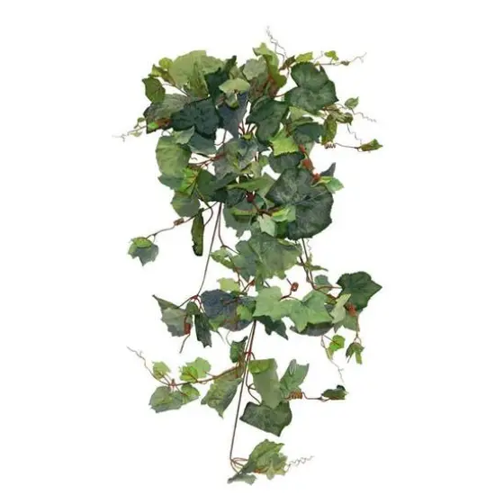 TF Publishing Frosted Grape Bush Stems With 155 Leaves, 8ct. {3}