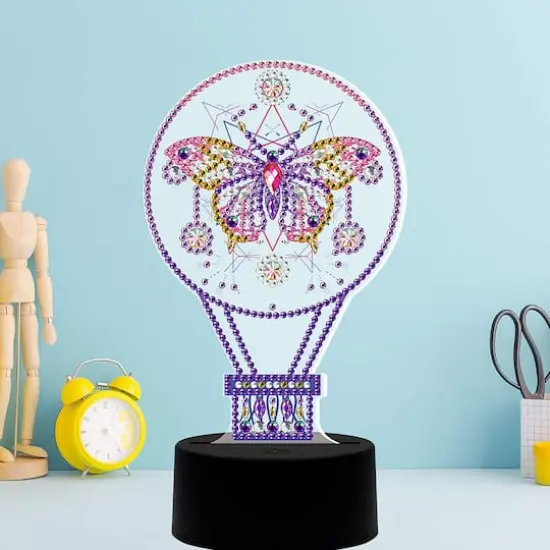 Sparkly Selections Butterfly Lamp Diamond Art Kit {1}